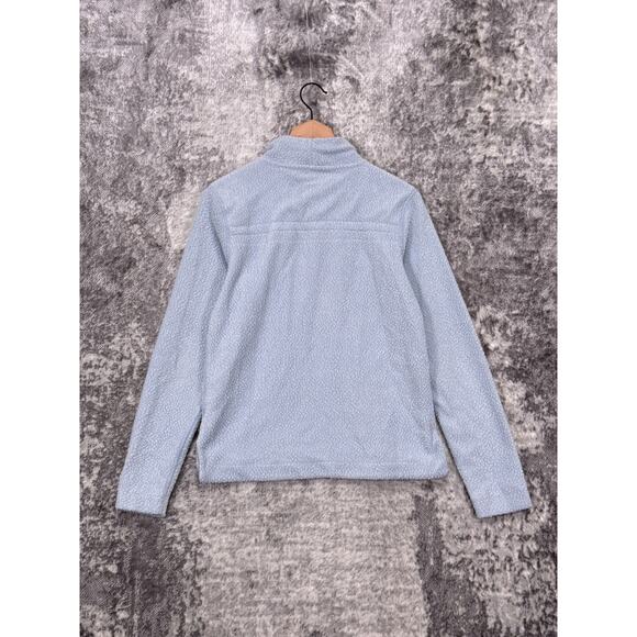 STIO Sweatshirt XS Womens Rawlins Light Blue Shearling Fleece 1/2 Zip Pullover - Picture 3 of 9